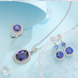 Aurielle Solwyn completo blu | Oro bianco