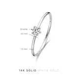Anello Abella Maris | Oro bianco