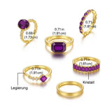 Anello ametista | Oro
