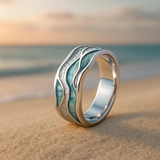 Anello Aura delle onde | Oro