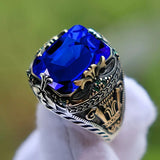 Anello Clara Saphira | Oro bicolore