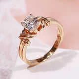 Anello dichiarazione a nodo | Oro