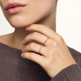 Anello a cupola Slim | Oro
