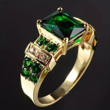 Anello di smeraldo squisito | Oro