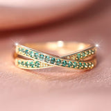 Anello di smeraldo | Oro