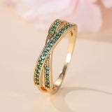 Anello smeraldo | Oro