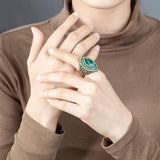 Anello smeraldo Regente | Oro