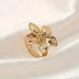 Anello fiore d'Aurora | Oro
