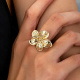 Anello fiore d'Aurora | Oro