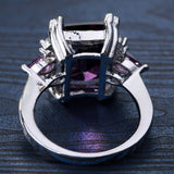 Anello Franziska ametista | Oro