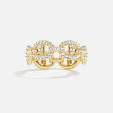 Anello Isaline Marina | Oro bianco