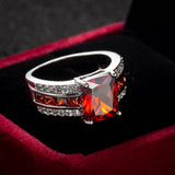 Anello Kassia Redmont | Oro bianco