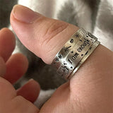Anello medaglione da viaggio | Oro