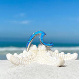 Anello mare in opale | Oro bianco