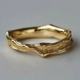 Anello ornamentale rétro | Oro