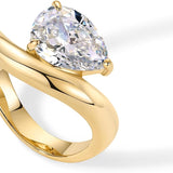 Anello di promessa Ondulato | Oro
