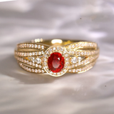 Anello rubino | Oro