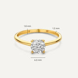 Anello Savaya spiaggia | Oro