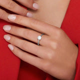 Anello Savaya plage | Oro bianco