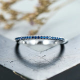 Anello Soraya Azurine | Oro bianco