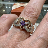 Anello Violetheart | Oro bicolore