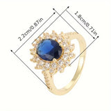 Anello Vionne Saphirée | Oro bianco