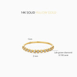 Anello a bolle | Oro