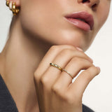 Anello a bolle | Oro