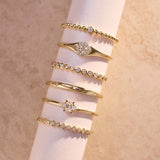 Anello a bolle | Oro