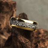 Anello con incastonature brillanti | Oro