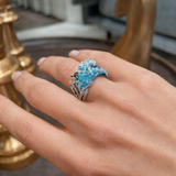 Anello di Giuramento oceano | Oro