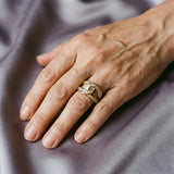 Anello elegante con nodo | Oro