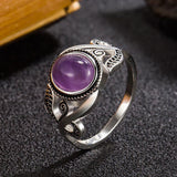 Anello in ametista | Oro