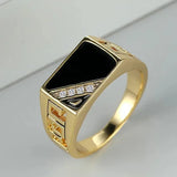 Anello con oro e cristalli | Oro bianco