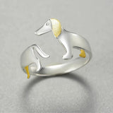 Anello regolabile | Oro bianco