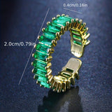 Anello ed smeraldo | Oro