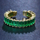 Anello ed smeraldo | Oro