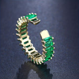 Anello ed smeraldo | Oro
