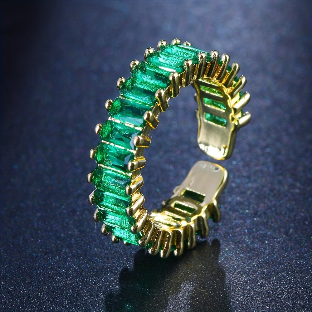 Anello ed smeraldo | Oro