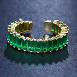 Anello ed smeraldo | Oro