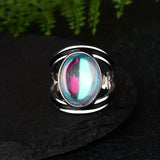 Anello magico in pietra di luna | Oro