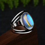 Anello magico in pietra di luna | Oro