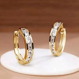 Anelli eleganti con cristalli | Oro