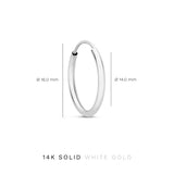 Orecchini Noémie Sorel | Oro bianco