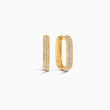 Orecchini pavé firmati | Oro
