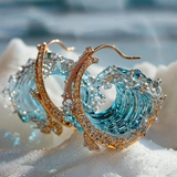 Orecchini Giuramenti dell'oceano | Oro