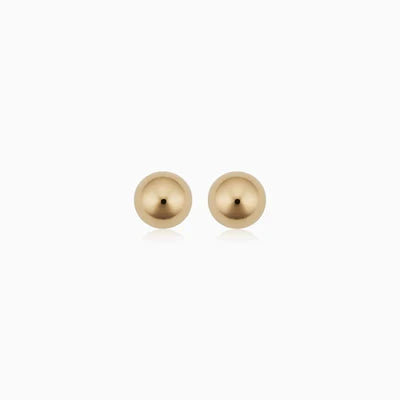 Orecchini a palline | Oro bianco