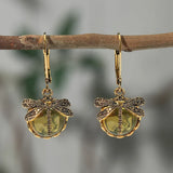 Orecchini circolari antichi | Oro bianco