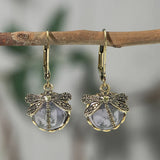 Orecchini circolari antichi | Oro bianco