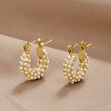 Orecchini con perle | Oro